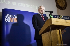 Jarosław Gowin podczas wizyty w Lublinie / Lidia Mukhamadeeva