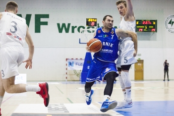 Mecz koszyówki Śląsk Wrocław - Górnik Wałbrzych